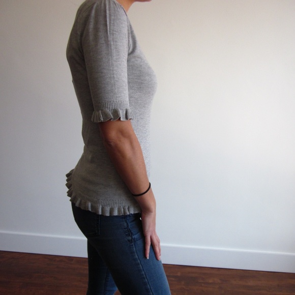 *NWOT* Tristan - Light Grey Shirt - Picture 3 of 3